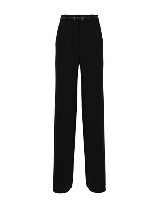 Pantalone largo Jez in cady con cintura MAX MARA STUDIO | 2526136011600001